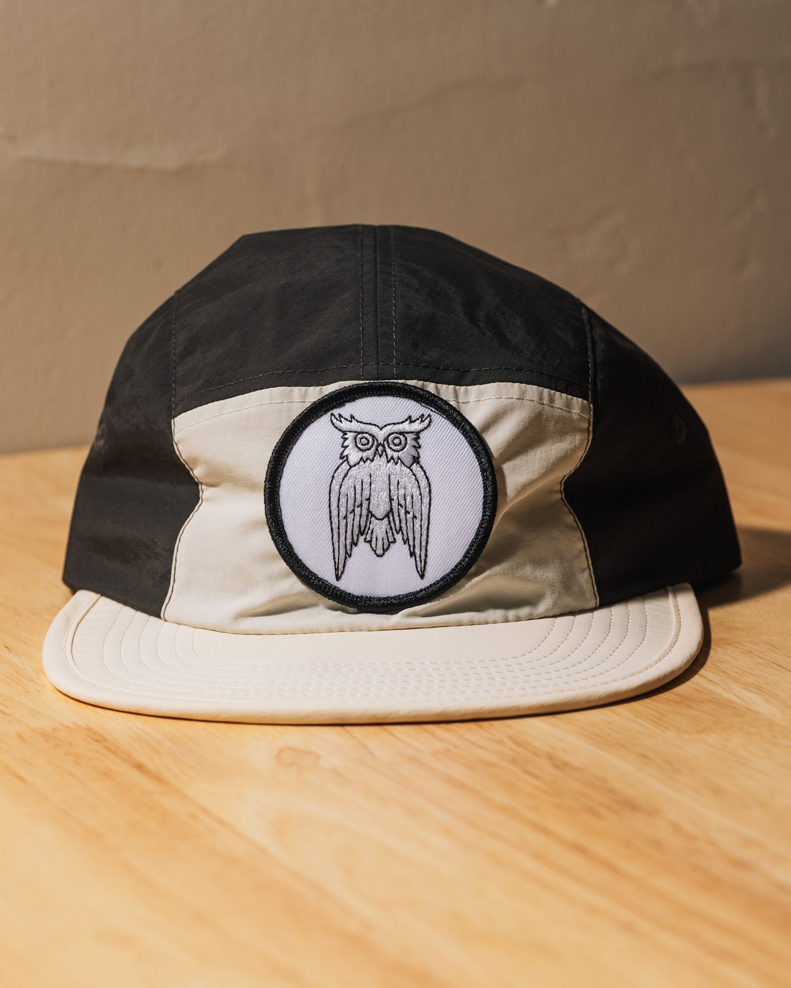 Two-Tone Cream Run Club Hat