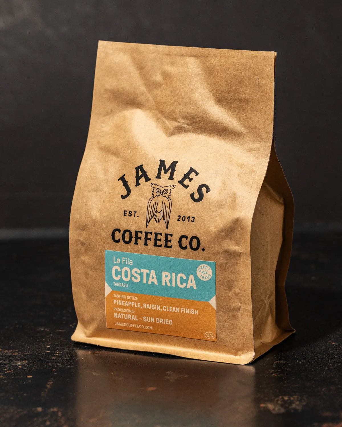Costa Rica Tarrazu &quot;La Fila&quot; - Direct Trade James Coffee Co.