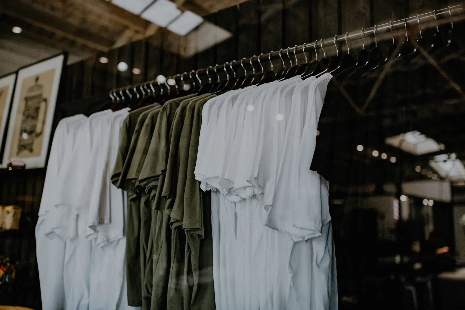 Grey Logo Tee with Back Print - James Coffee Co. M