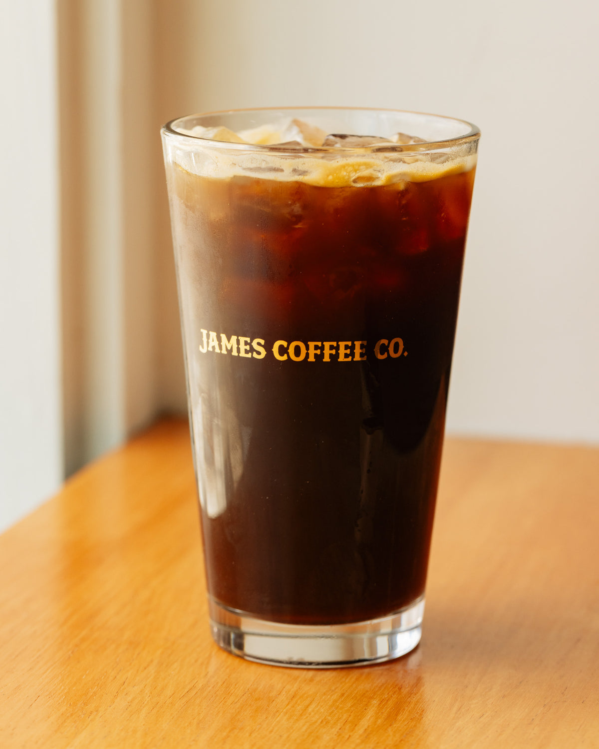Gold Owl Pint Glass