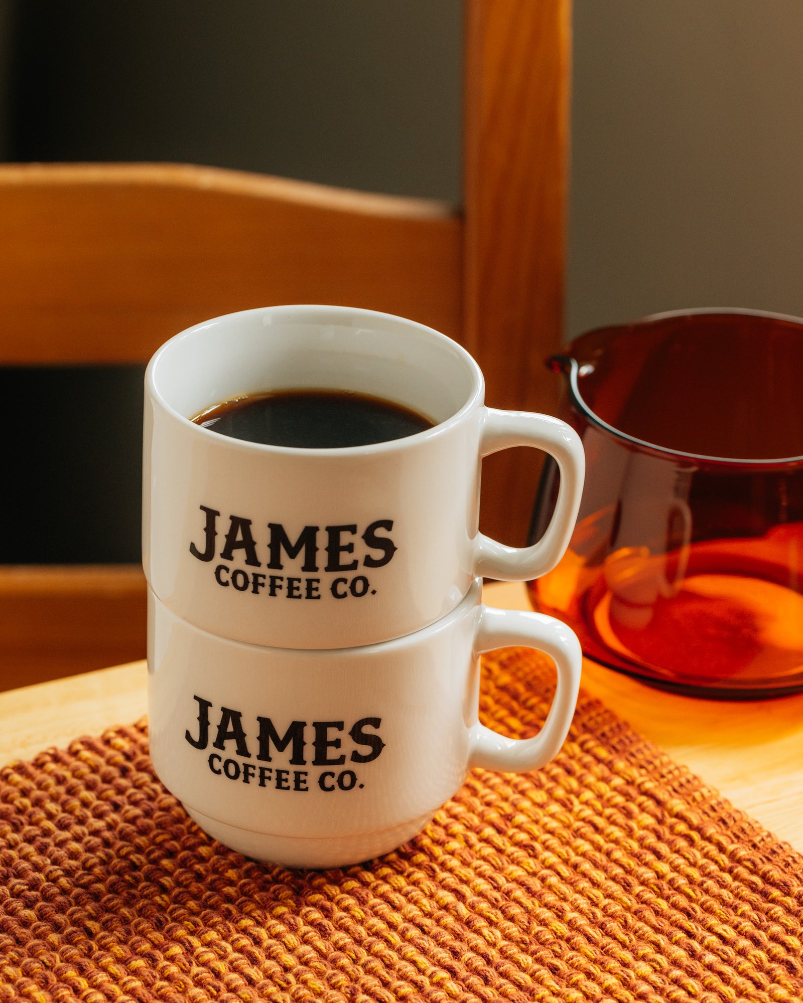 Stackable James Mug Set