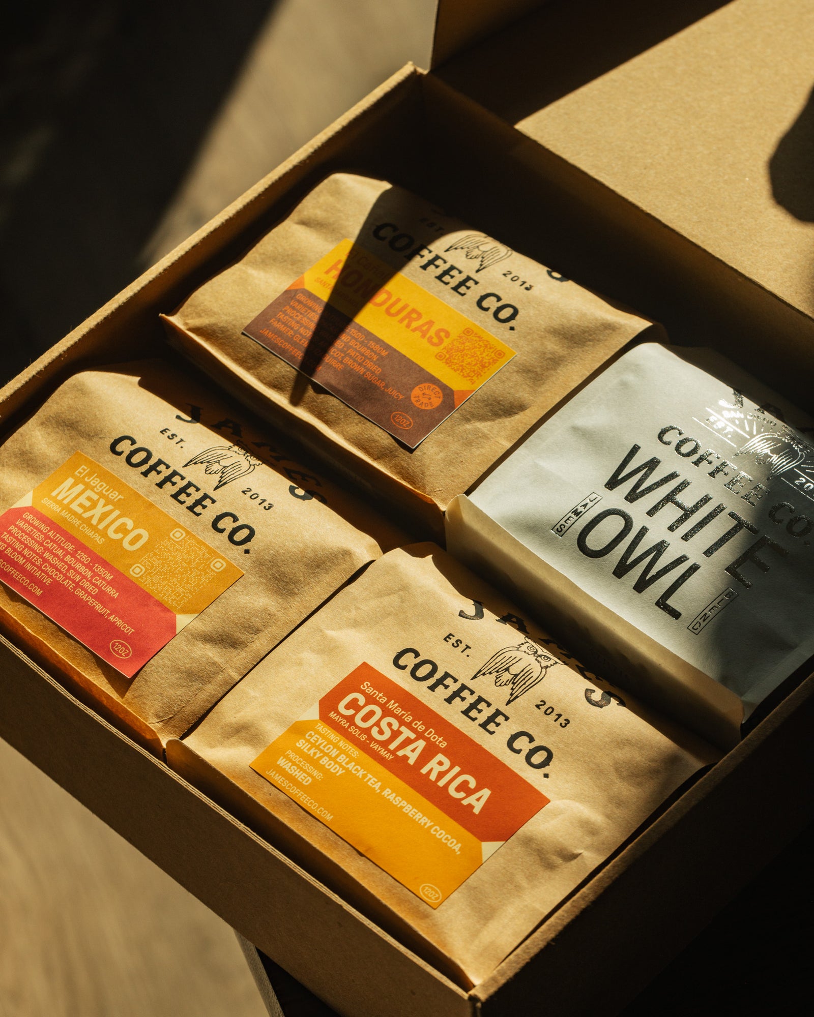 Flight Of The Owl - Redeem coffee for points.