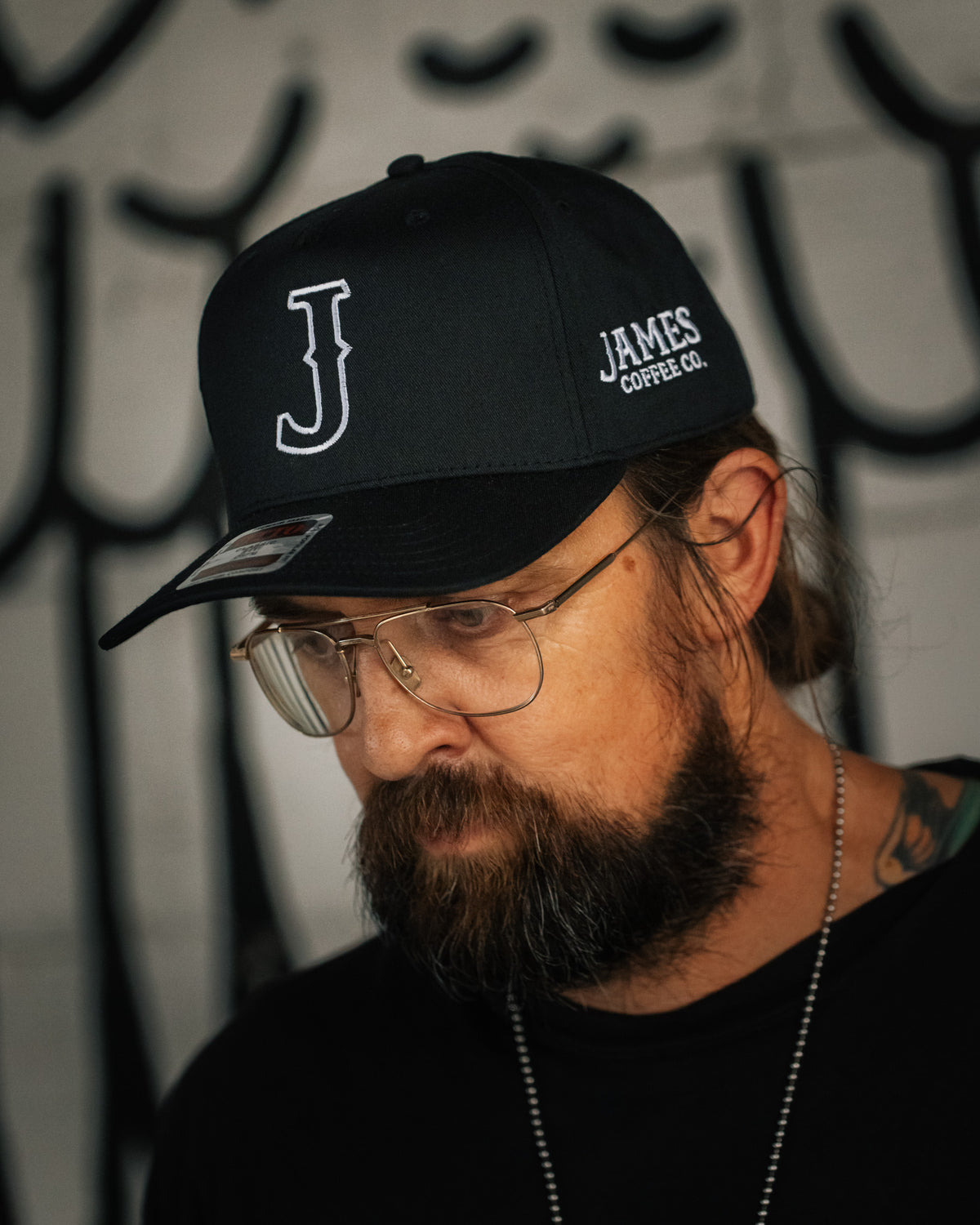 Embroidered James Baseball Cap James Coffee Co.