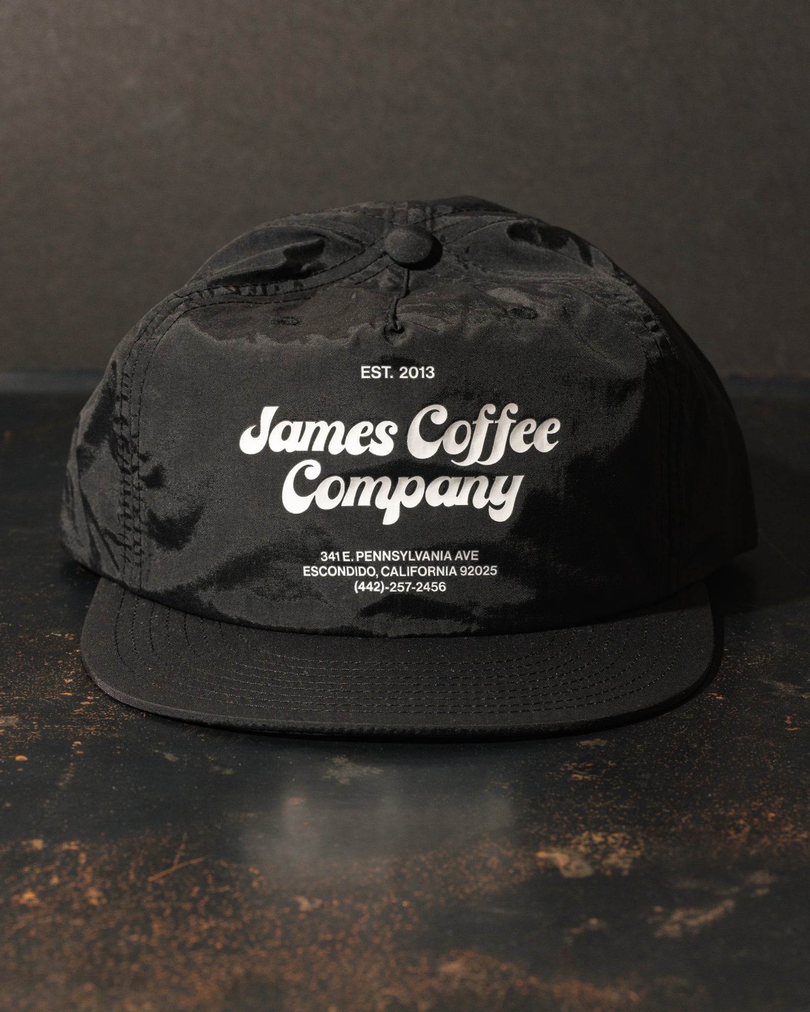 James Surf Cap - Black