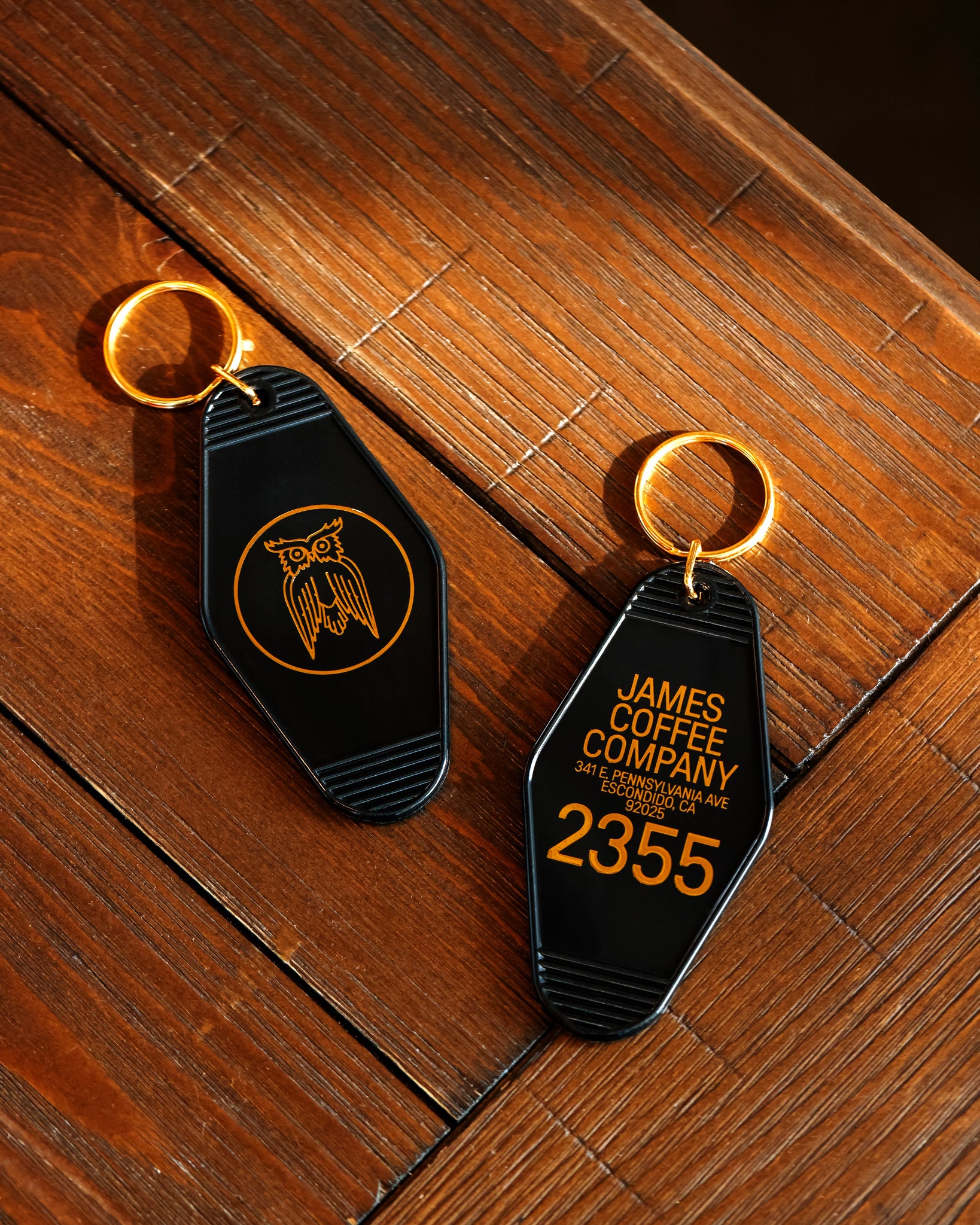 James Motel Keychain