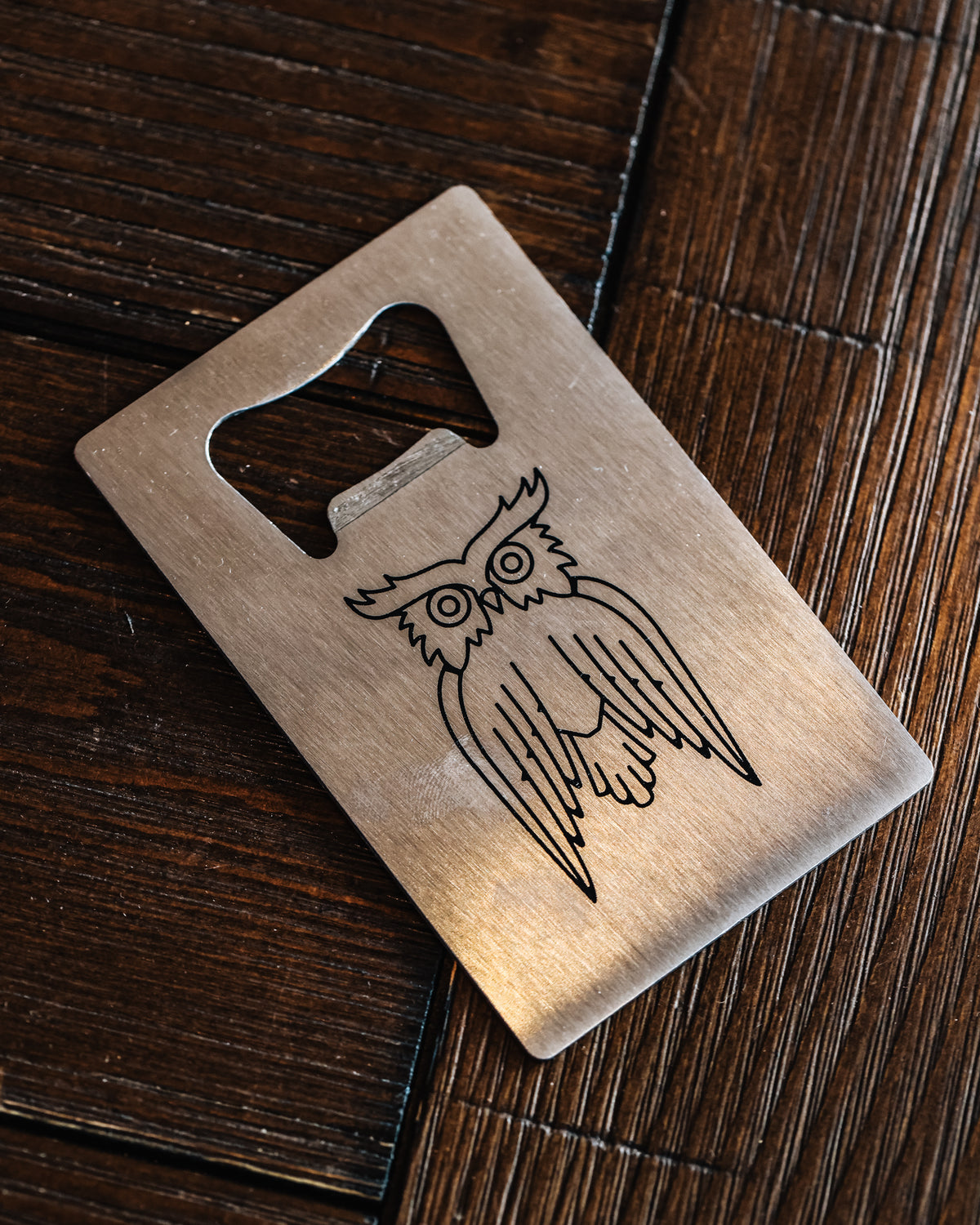 Owl Logo Bottle Opener