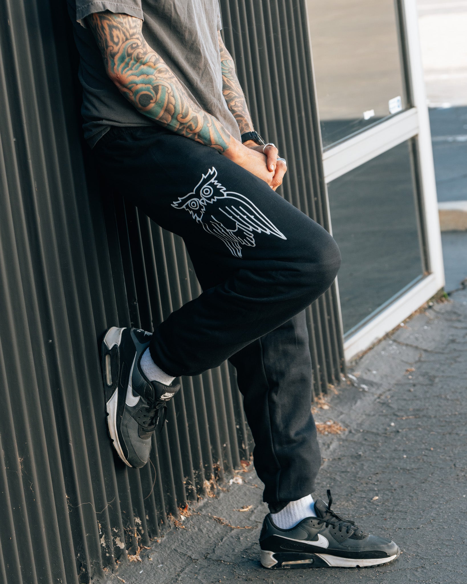 James Black Sweatpants