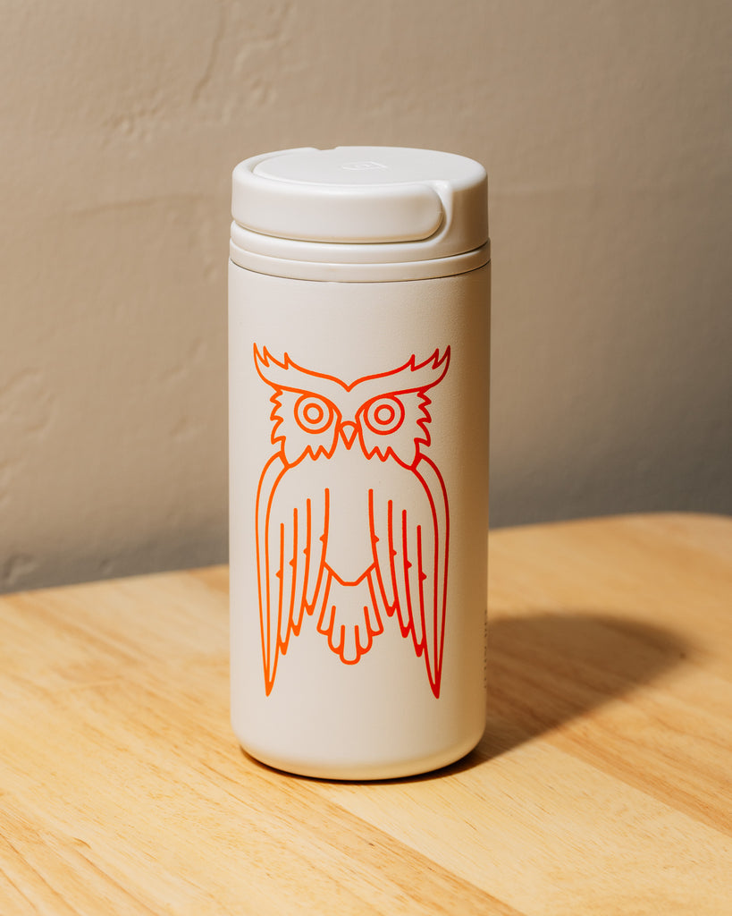 12oz. Nomad Grip Tumbler (White) - James Coffee Co