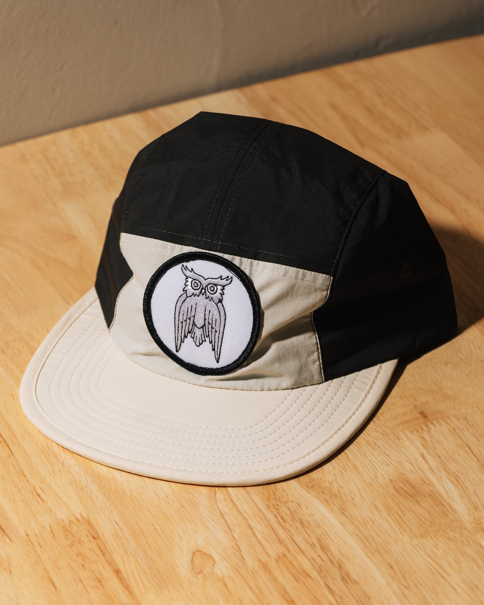 Two-Tone Cream Run Club Hat