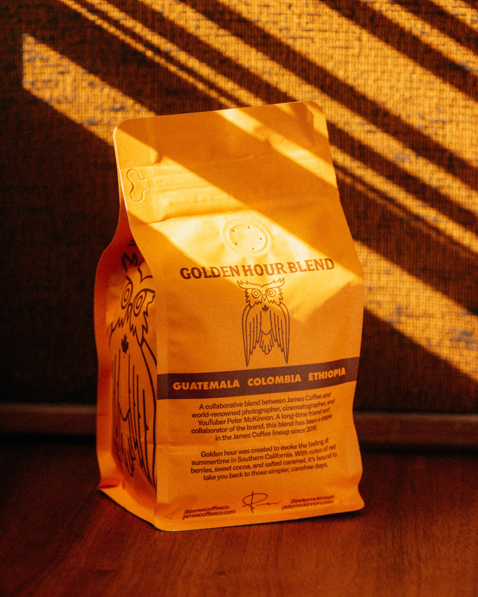 Peter McKinnon Golden Hour Coffee Blend - James Coffee Co