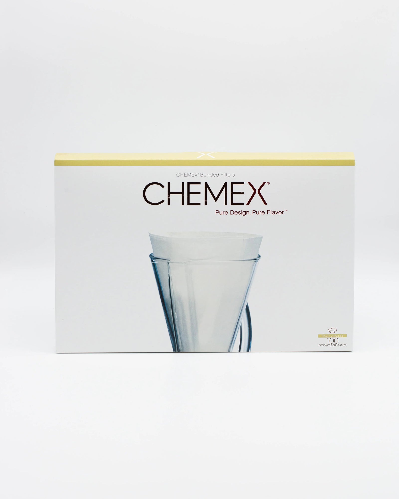 Chemex Bonded Filters Half Moon (3-Cup)