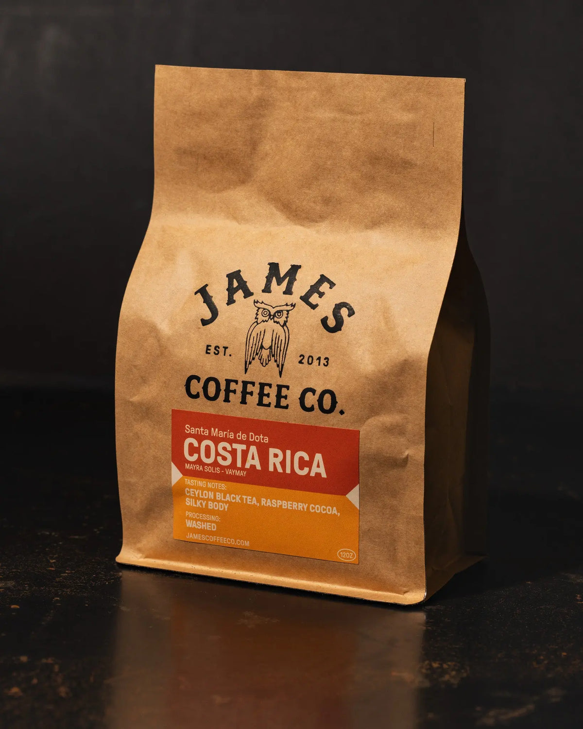 Costa Rica &quot;Santa Maria de Dota&quot; Direct Trade James Coffee Co.