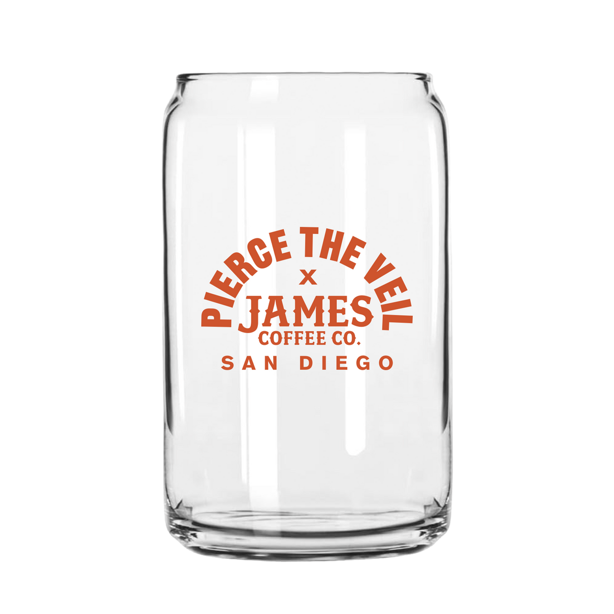 Pierce The Veil x James Glass Can James Coffee Co.