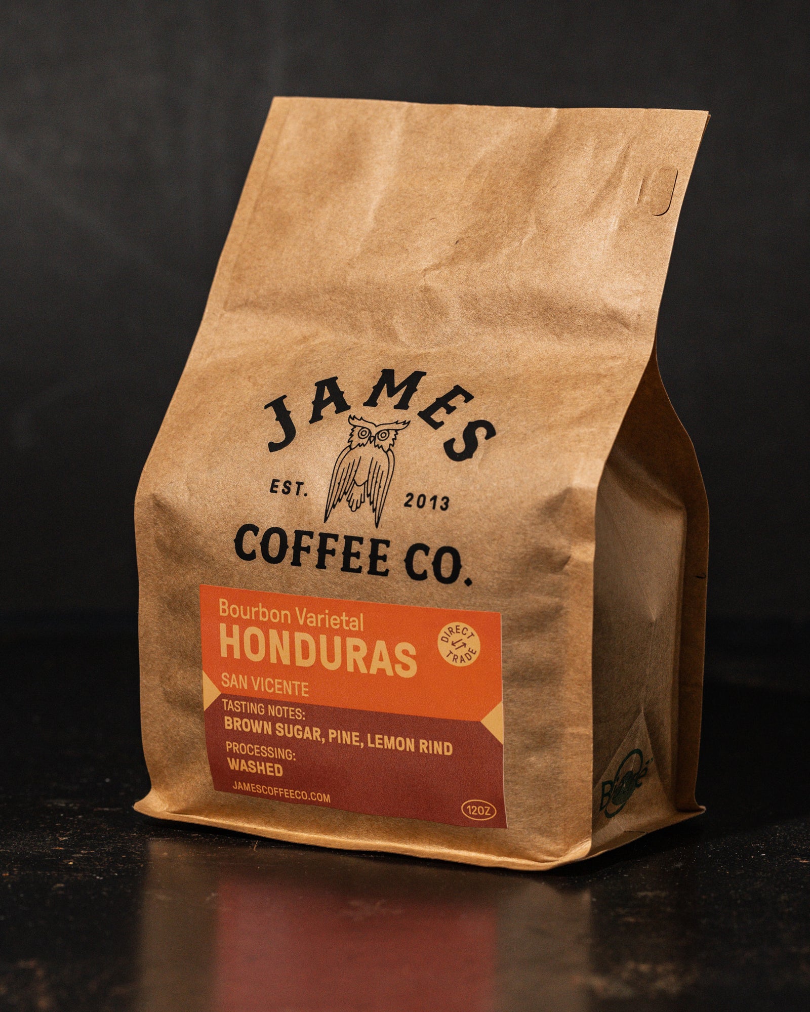 Honduras "San Vicente" Direct-Trade James Coffee Co.