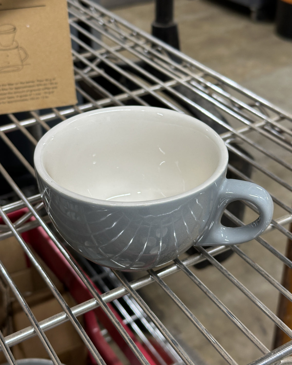 Grey Espresso Parts Latte Cup