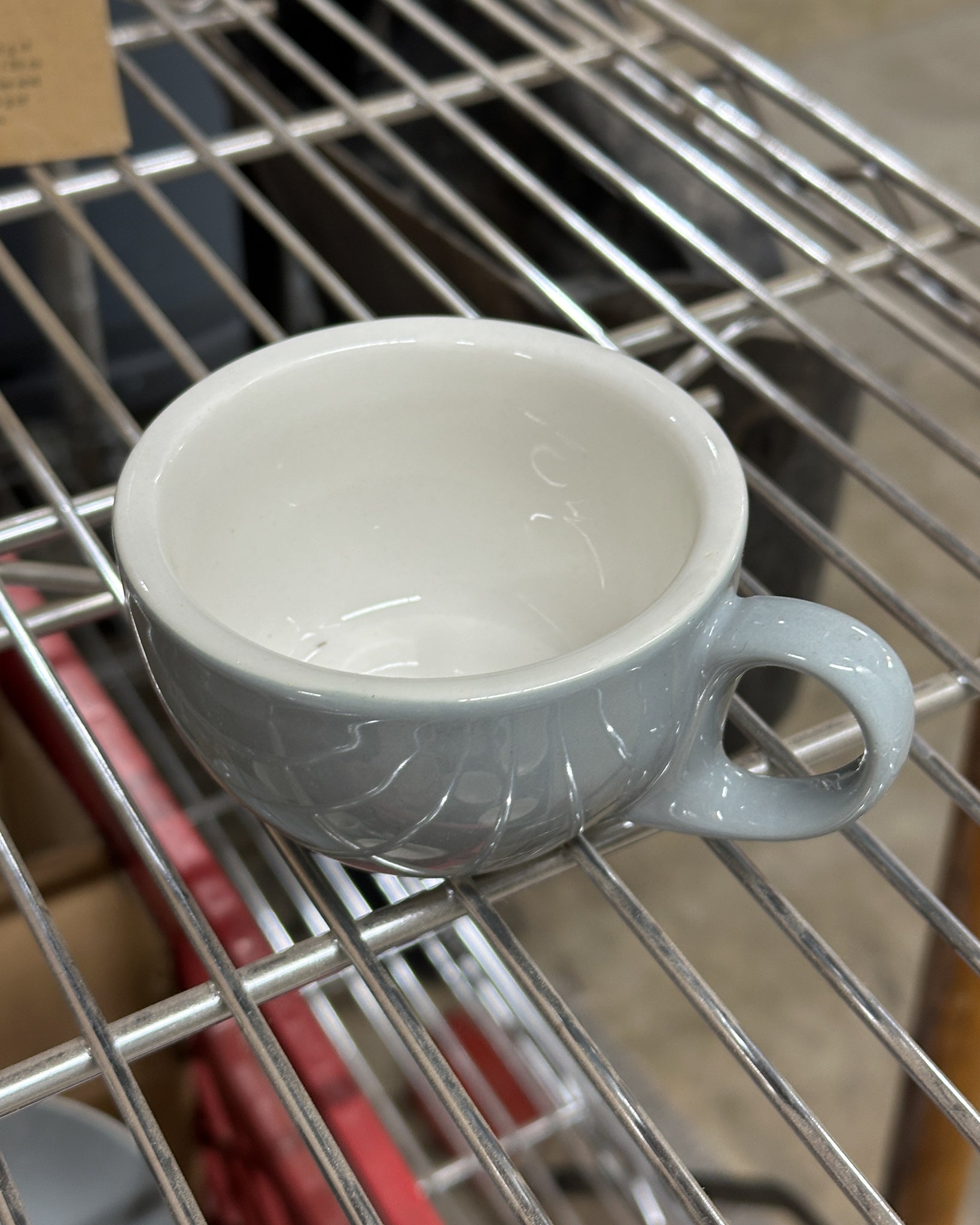 Grey Espresso Parts Cappuccino Cup