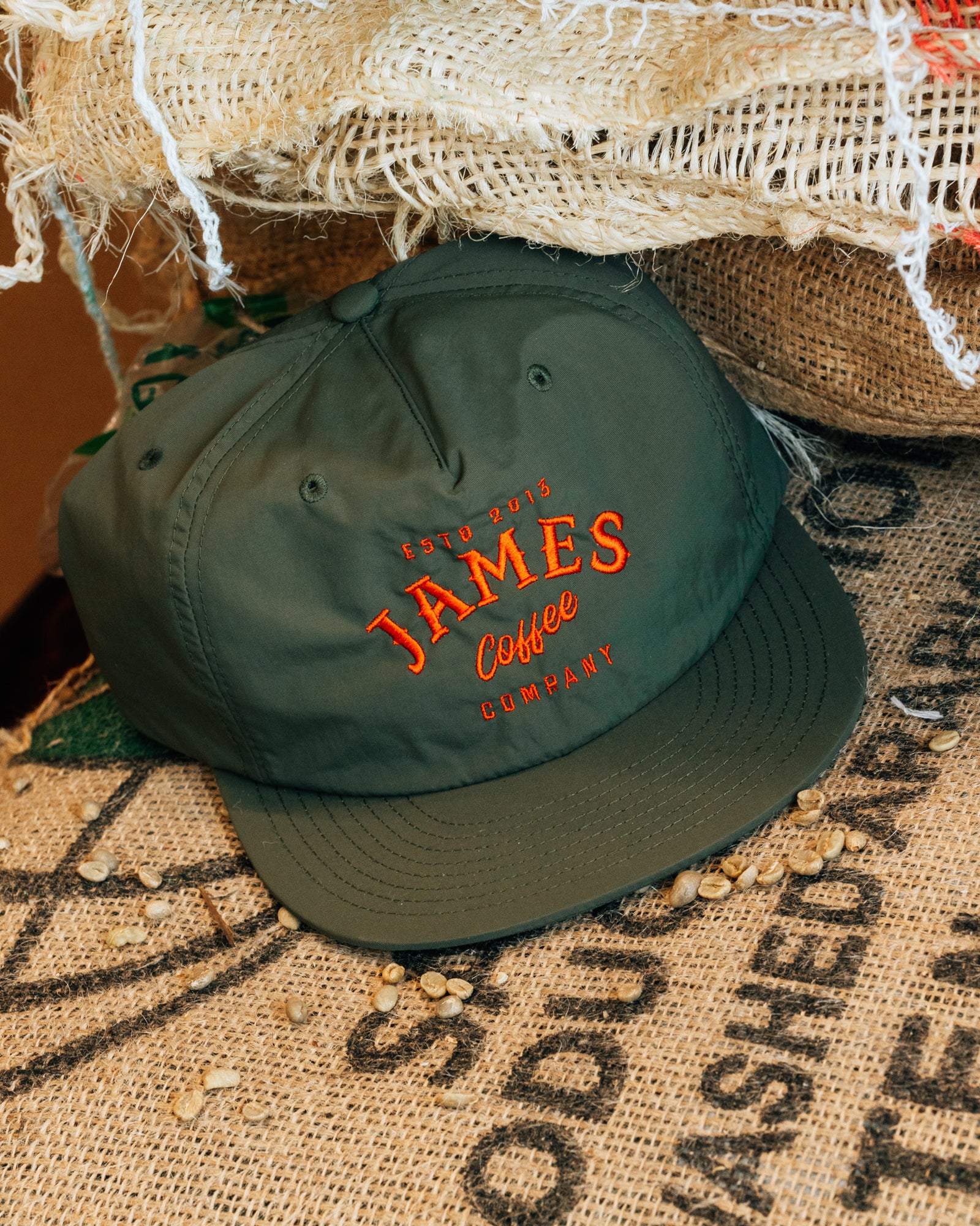 James Badge Surf Cap (ARMY)