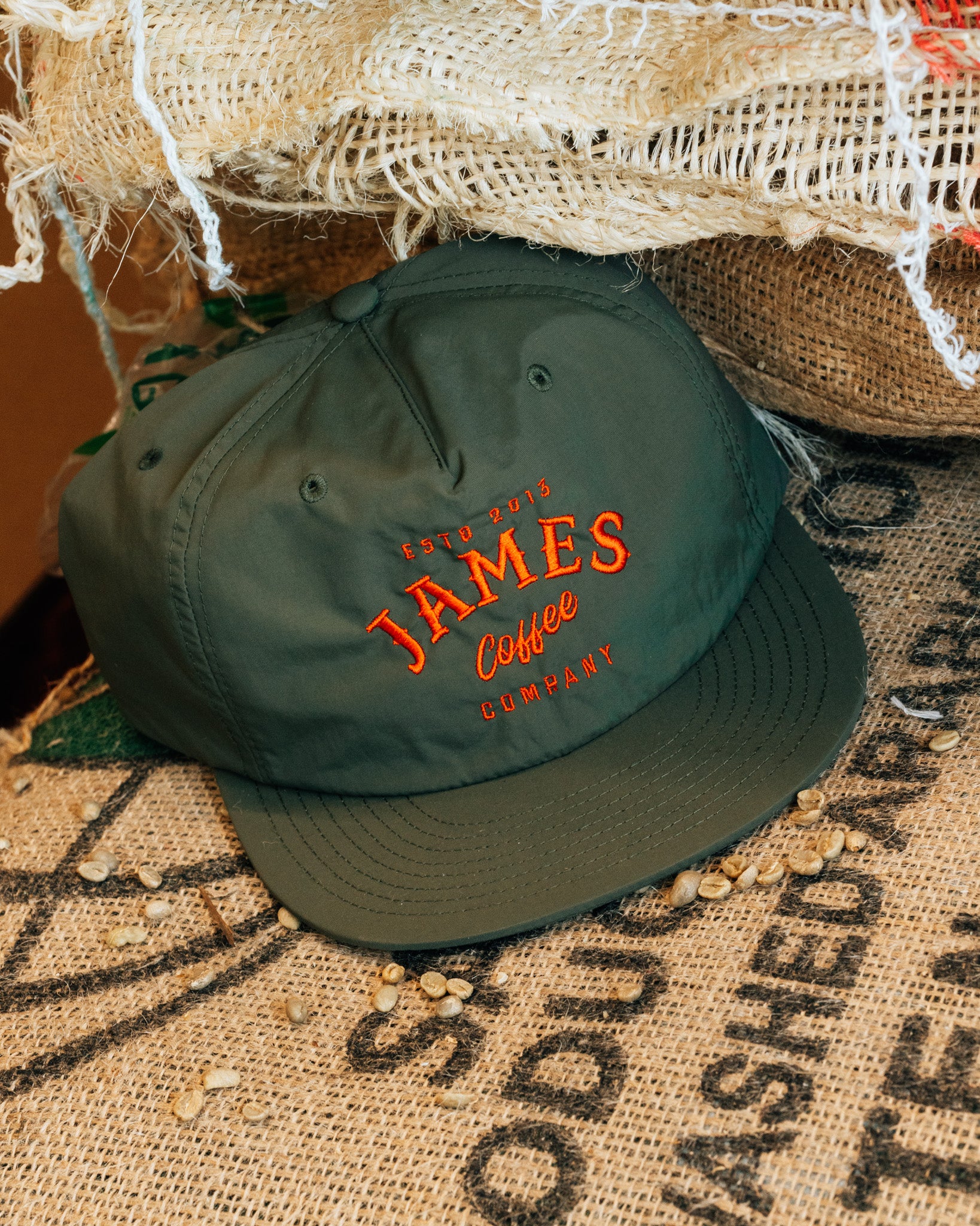 James Badge Surf Cap (ARMY)