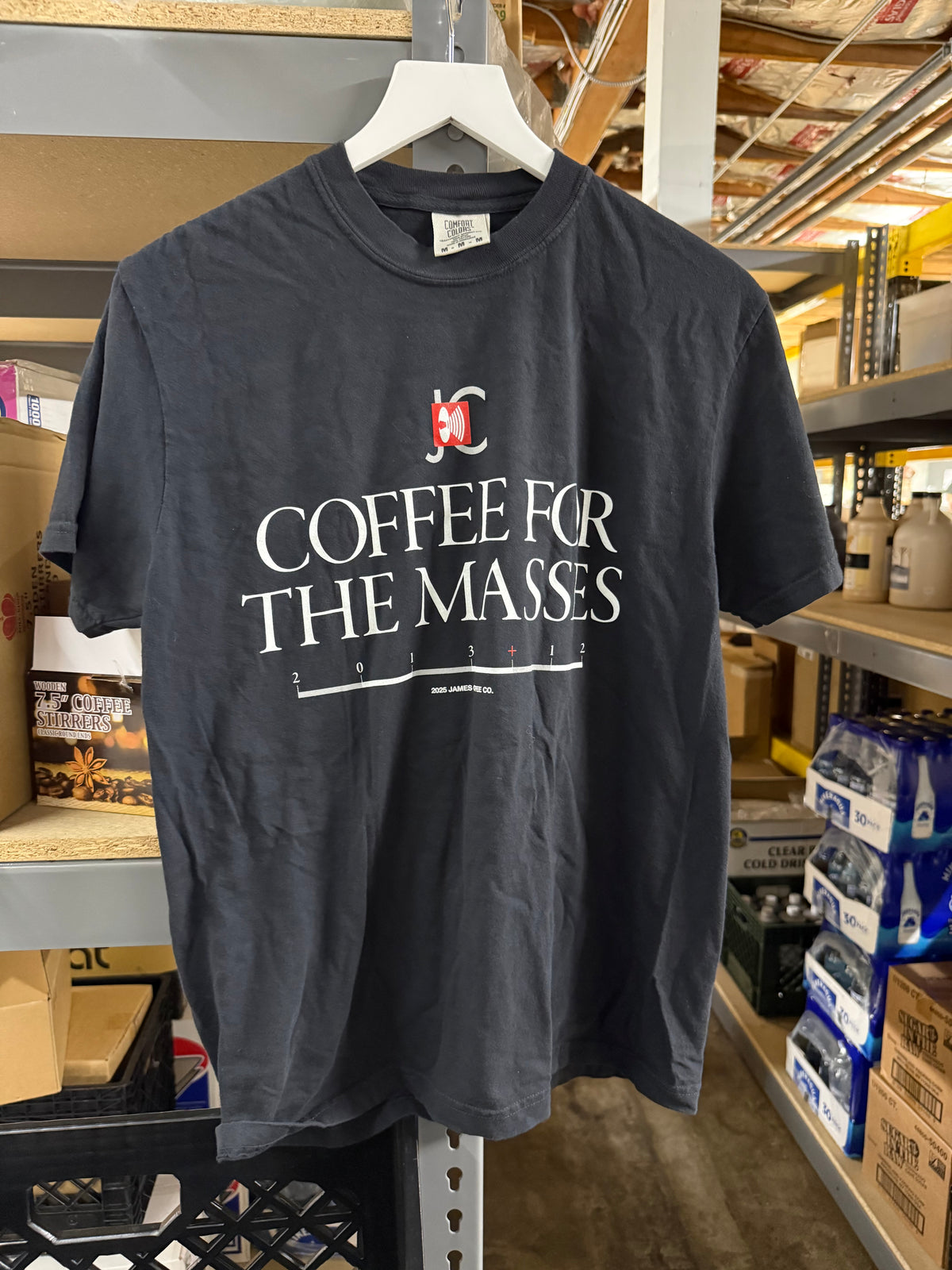 Coffee For The Masses T-Shirt James Coffee Co.