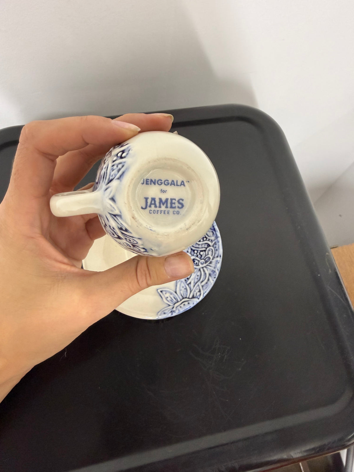 Jenggala Espresso Cup + Saucer