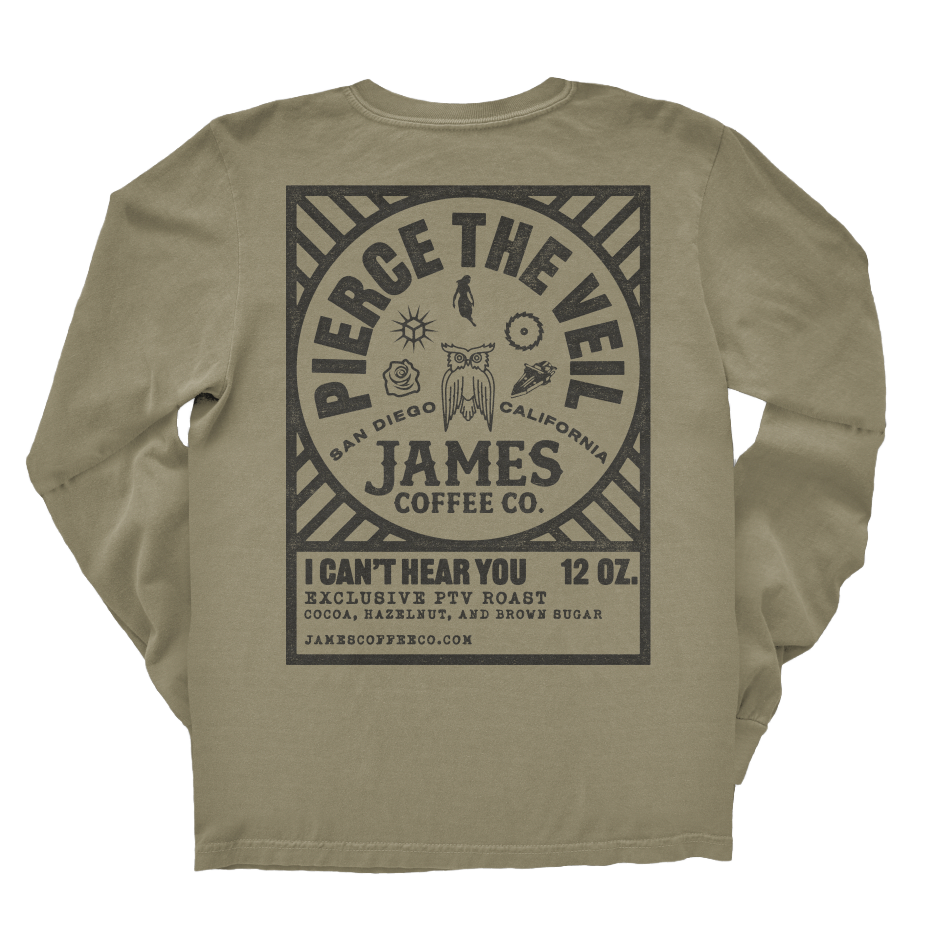 Pierce The Veil x James Longsleeve Brown James Coffee Co.