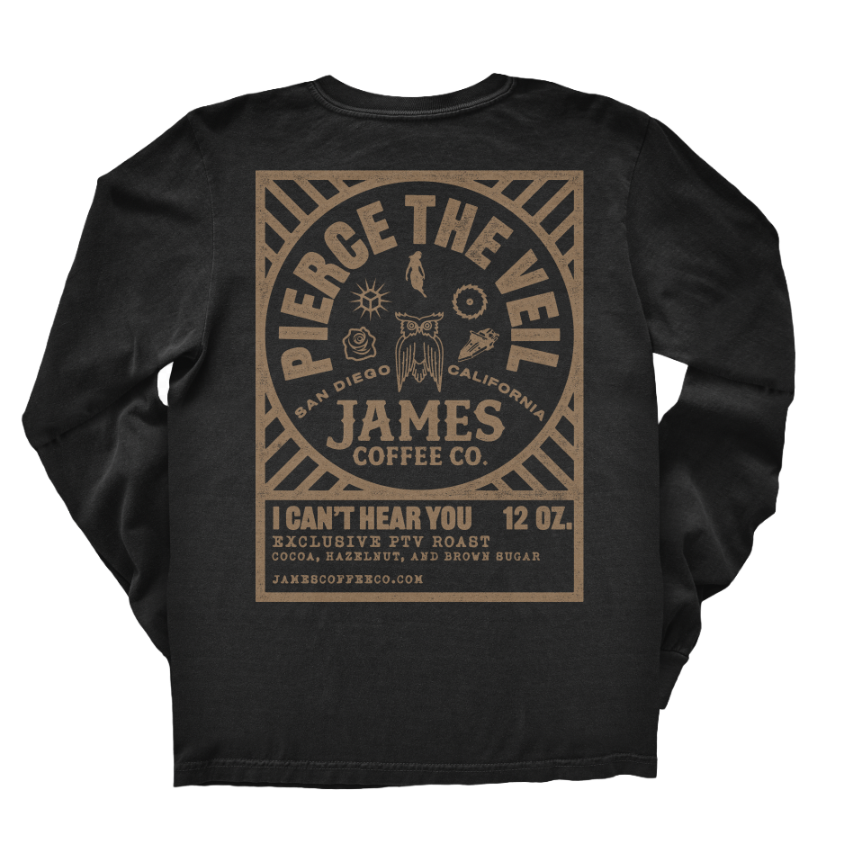 Pierce The Veil x James Longsleeve James Coffee Co.