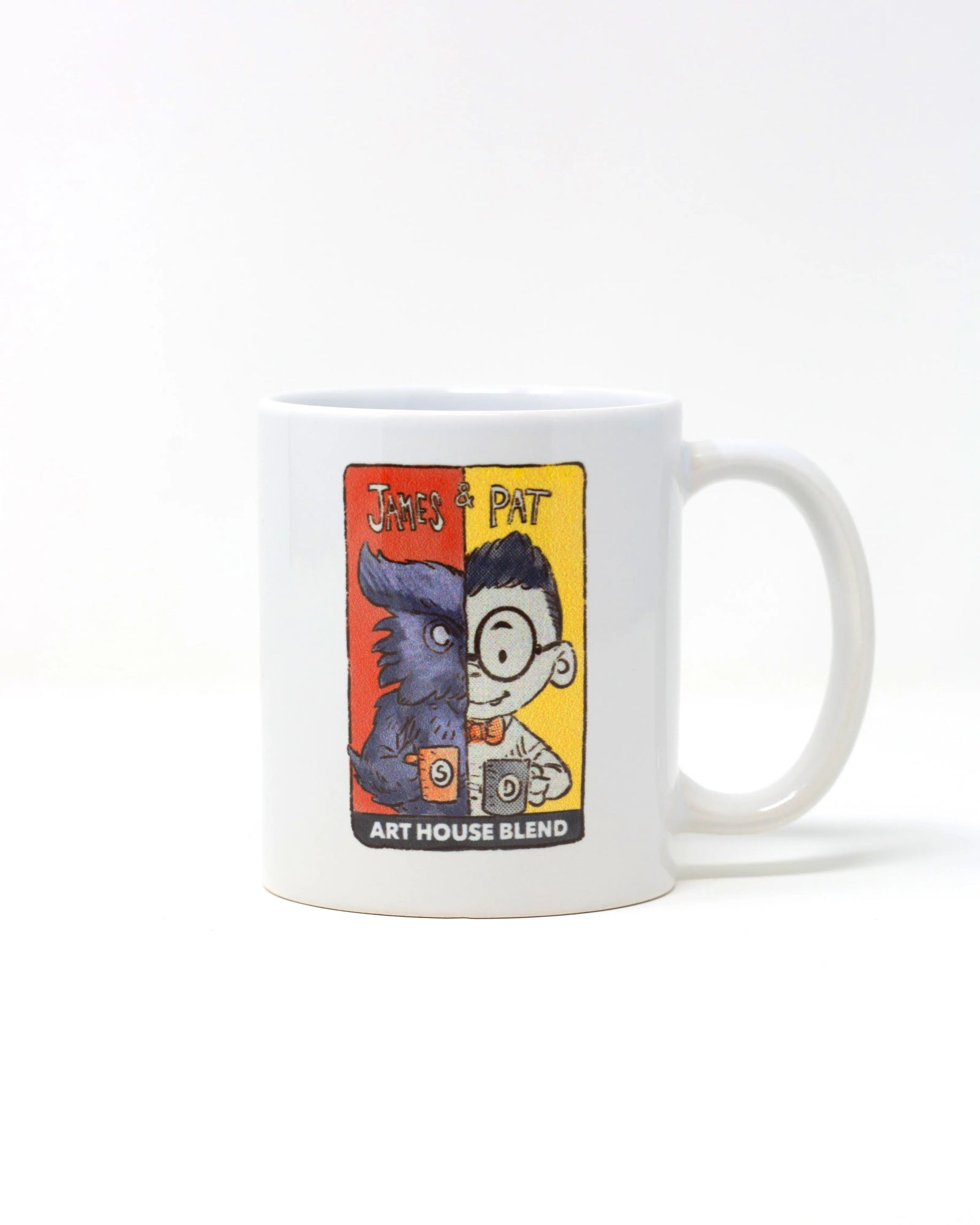 12oz Art House Patrick Ballesteros Mug James Coffee Co.