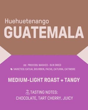 Guatemala "Huehuetenango" WS James Coffee Co.