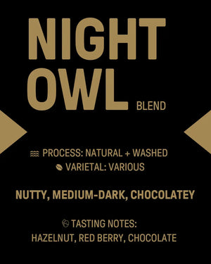 Night Owl Blend WS James Coffee Co.