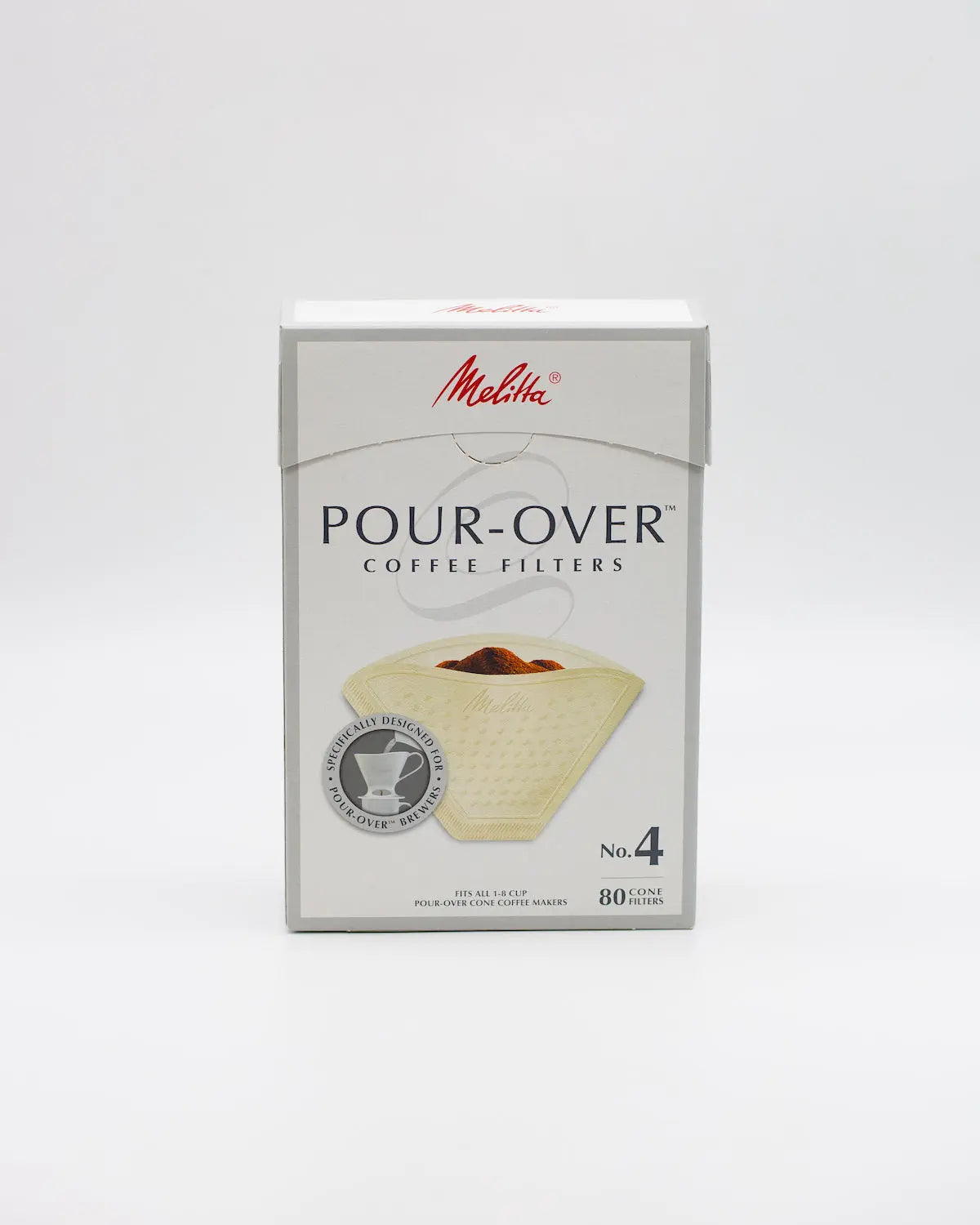 Pour-Over No.4 Coffee Cone Filters Melitta