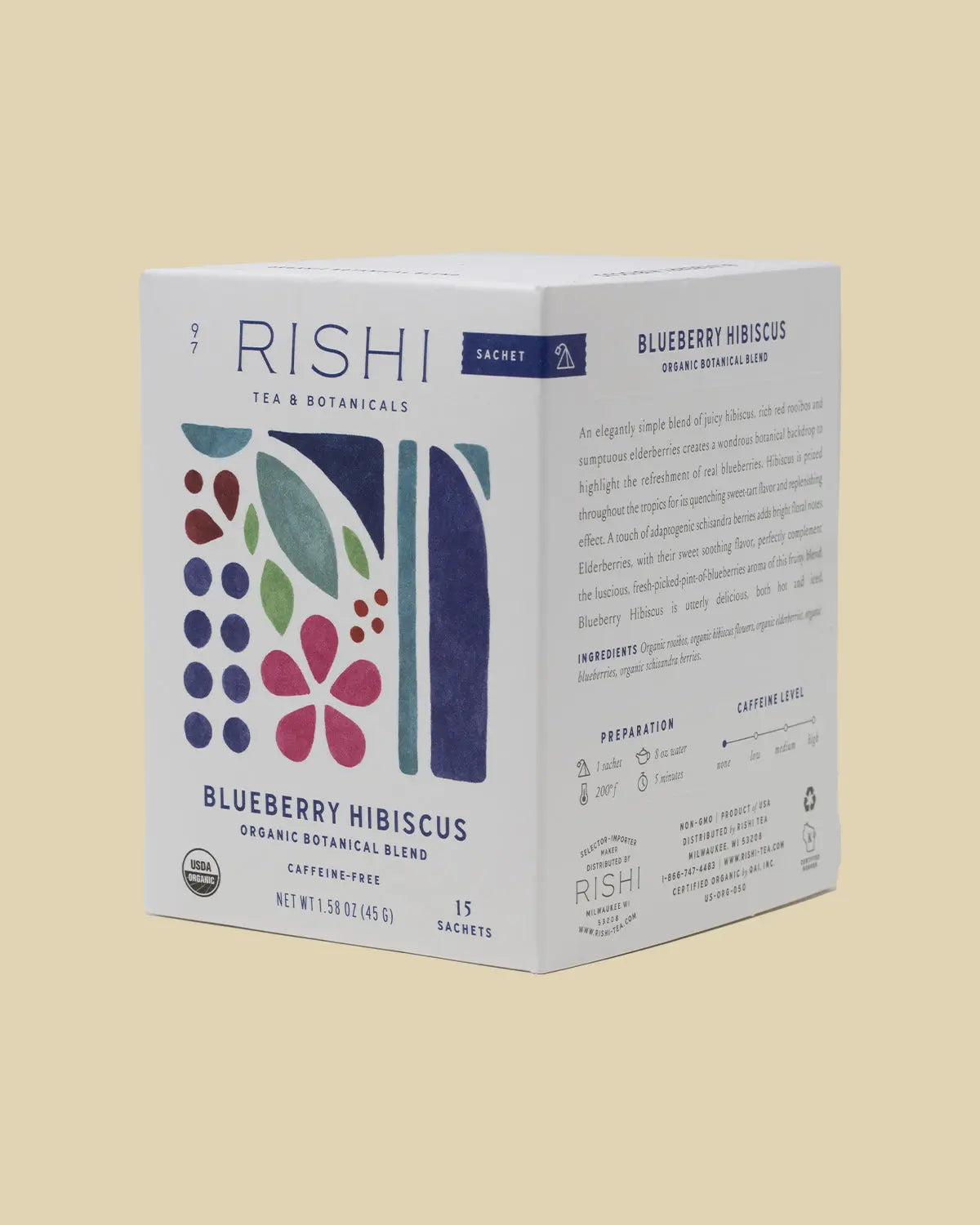 Rishi Tea Blueberry Hibiscus James Coffee Co.