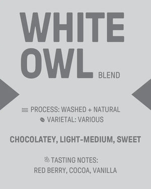 White Owl Blend WS James Coffee Co.