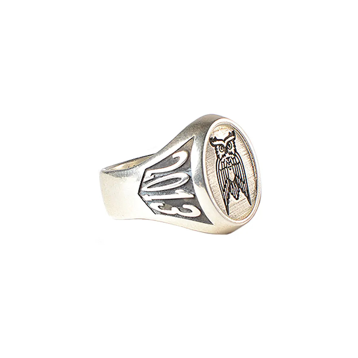 Sterling Silver James Owl Ring James Coffee Co.